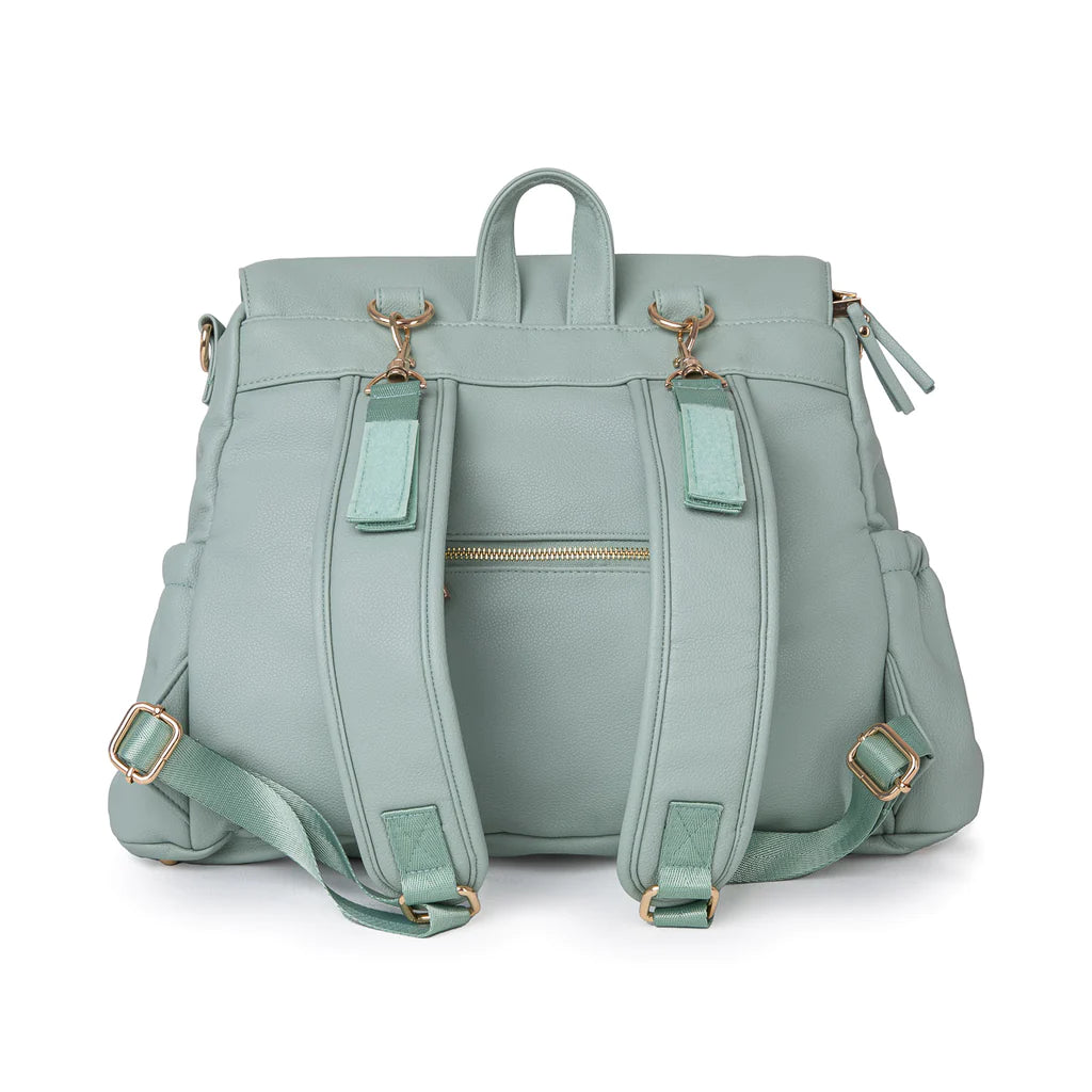 Vegan Leather Lilli Changing Bag - Mint
