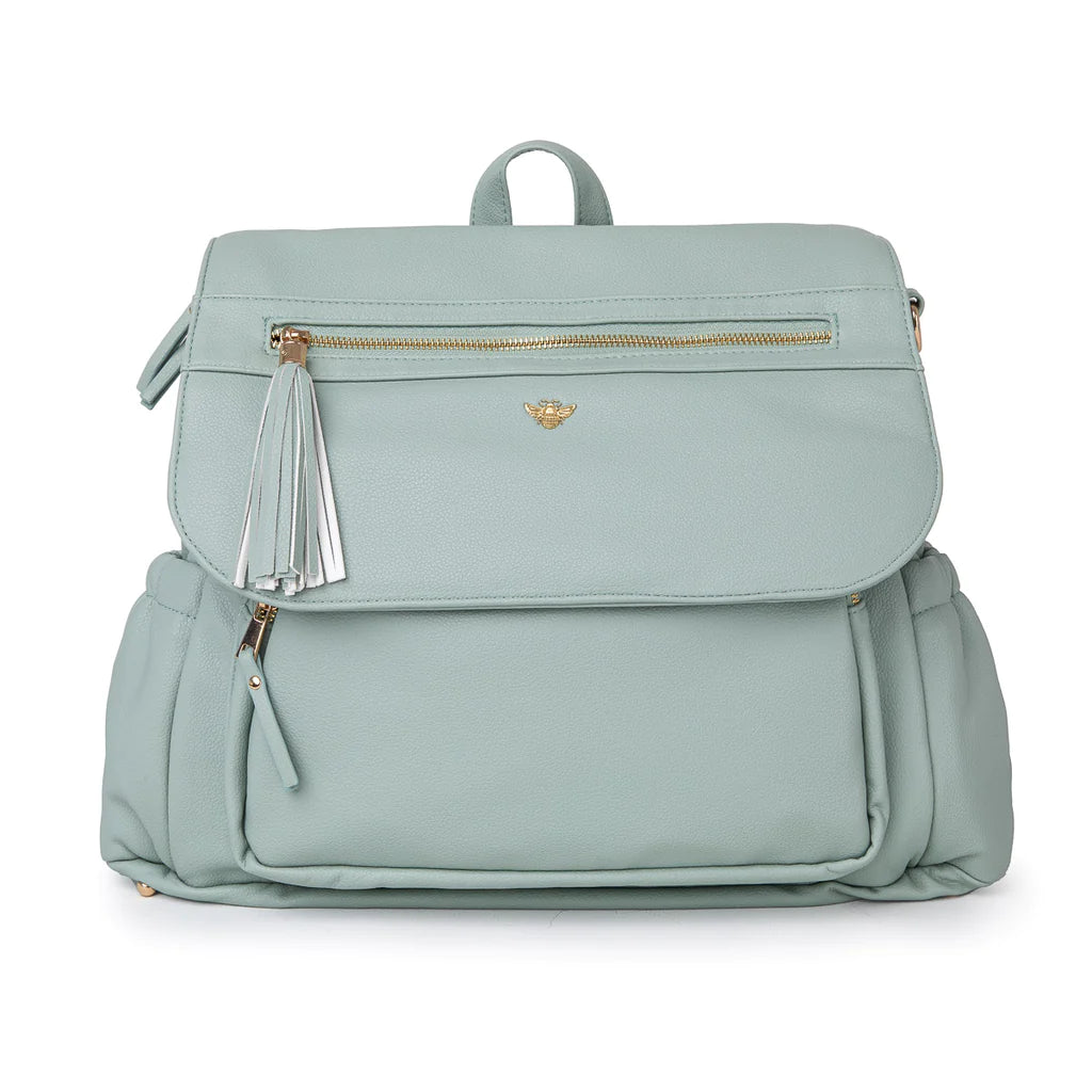Vegan Leather Lilli Changing Bag - Mint