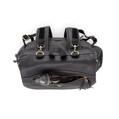 Vegan Leather Lilli Changing Bag - Smoke Grey