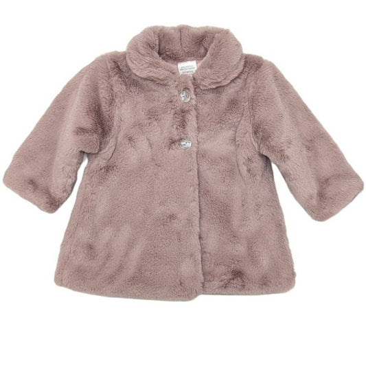 Baby Girls Faux Fur Coat