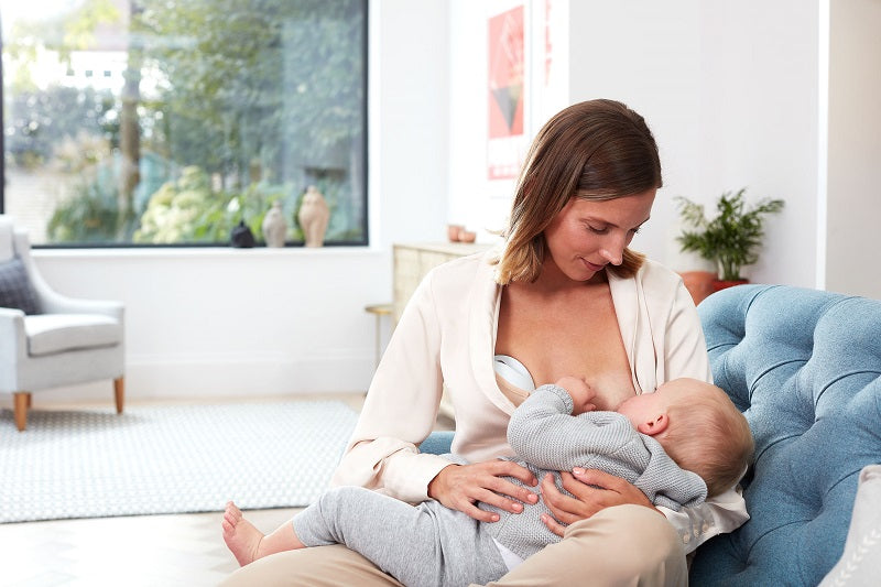 Elvie Curve Hands-free Breast Pump Natural Suction Silicone Worn in Bra - Lullaby Secret 