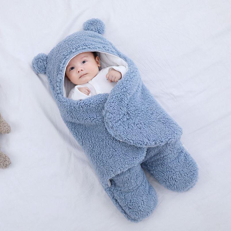 Teddy Pramsuit Swaddle Wrap