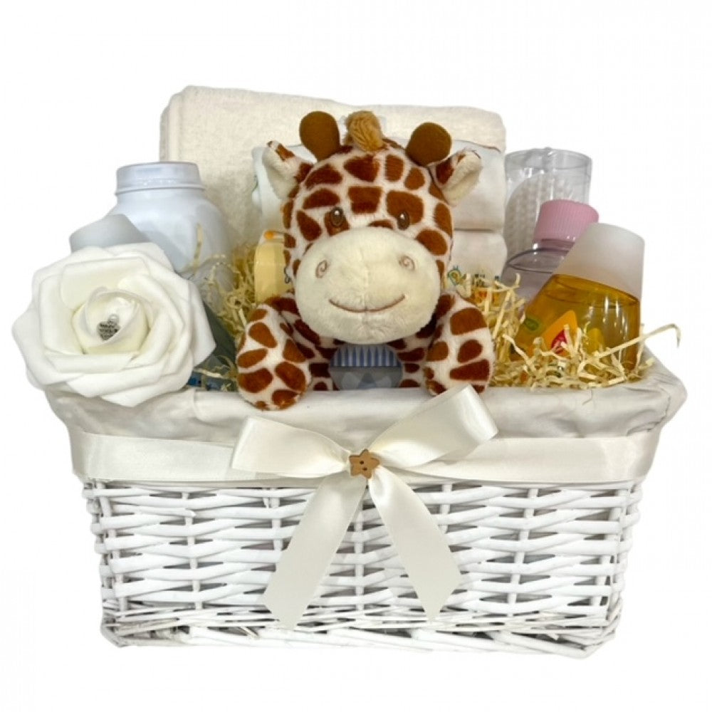 Baby Giraffe Rattle Hamper